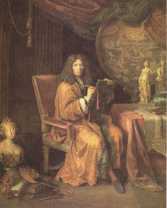 Pierre Mignard Portrait of the Artist (mk05)